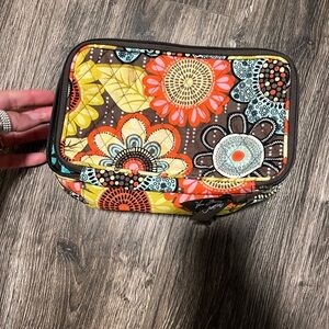 Vera Bradley travel make up bag